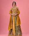 Golden Hue Art Silk Lehenga